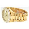 Image 2 : Rolex Mens 18K Yellow Gold 2.75 ctw Channel Set Diamond Day Date President Wrist