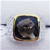 Image 4 : Brass Men'S Smokey Topaz(5.3ct) Ring (~weight 8.6g), Suggested Retail Value $200 (Estimated Selling 