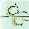 Image 4 : Silver Small Hoop (3.4G) Earrings, Suggested Retail Value $100