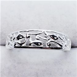 Silver Ring (~weight 2.8g), Suggested Retail Value $80