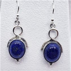 Silver Lapis Lazuli Earrings, Suggested Retail Value $120