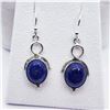 Image 3 : Silver Lapis Lazuli Earrings, Suggested Retail Value $120