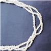 Image 5 : Silver Fresh Water Pearl (2.5 - 3Mm) 16 - 19 Inches Necklace, Suggested Retail Value $200 (Estimated