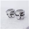 Image 3 : Silver 16 Diamond Stud(0.16ct) Earrings (~weight 1.8g), Suggested Retail Value $500 (Estimated Selli