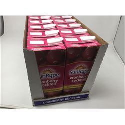 Case of SunRype Cranberry Cocktail (12 x 1L)