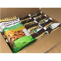 Case of SnydersGluten Free Honey Mustard & Onion Pretzel Sticks (12 x 220g)