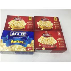 Lot of Assorted Microwave Popcorn (4 x 3)