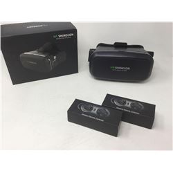 VR Shinecon Virtual Reality Glasses and Wireless Controllers