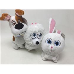 Lot of Assorted Pets Life Plush Toys