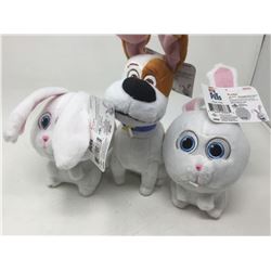 Lot of Assorted Pets Life Plush Toys