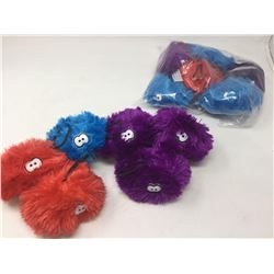 Lot of Fuzzy Keychains (12 ct)