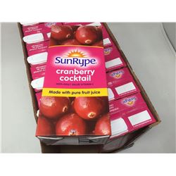 Lot of SunRype Cranberry Cocktail (6 x 1L)