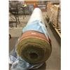 Image 1 : Full Roll of Broadloom commercial carpet, red ( sold per square yard x bid amount). 124 square yards