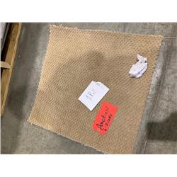 Full Roll of Broadloom residential carpet, beige ( sold per square yard x bid amount). 153 square ya