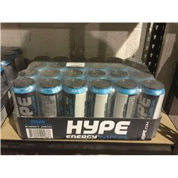 Case of Hype Energy Drink Sugar Free (24 x500mL)