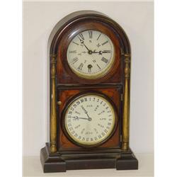 18 WELCH 8 DAY & 1 DAY HOUR GLASS CALENDAR SHELF 