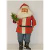 Image 1 : 11 GERMAN SANTA PAPIER MACHE 2 PC. CANDY CONTAINE