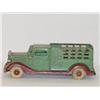 Image 1 : 7 KENTON CAST IRON GREEN & RED STAKE DELIVERY TRU