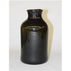 6 1/4 CYLINDER UTILITY BOTTLE-OLIVE GREEN W/ ROLL