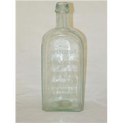 CLARKE'S SHERRY WINE BITTERS ONLY 25 CENTS-AQUA W