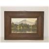 Image 1 : FRAMED 20TH CENT. OIL ON ARTIST BOARD OF WHITE MO