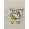 Image 1 : 4 3/4 PRATTWARE PITCHER W/ EMBOSSED DECORATION OF