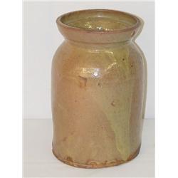 8 1/4 NEW ENGLAND (PROBABLY STATE OF ME) REDWARE 