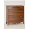 Image 1 : 39 PA HEPPLEWHITE CHERRY GRADUATED 5 DRAWER BOWFR
