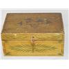 Image 1 : 11 19TH CENT. PAINT DECORATED PINE DOCUMENT BOX I