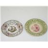 Image 1 : (2) 5 STAFFORDSHIRE TODDY PLATES: (1) POLYCHROME 