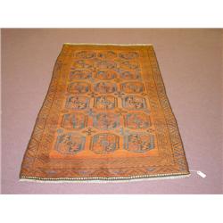 AFGHAN BOKHARA PERSIAN CARPET (4 FT. 8 X 8 FT. 4)