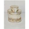 Image 1 : 3 3/4 ENGLISH SILVER TEA CADDY-SHEFFIELD ATKINS B