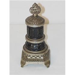 5 3/4 CAST IRON RELIABLE PARLOR STOVE STILL BANK 