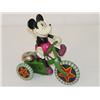 Image 1 : 5 1/2 CELLULOID MICKEY MOUSE ON TRICYCLE TIN WIND