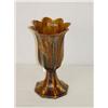 Image 1 : 9 3/4 BENNINGTON FLINT ENAMELED CELERY VASE - OLD