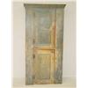 Image 1 : TALL 18TH CENT. BLUE PAINTED PINE JELLY CUPBOARD 