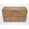Image 1 : 19TH CENT. 6 DRAWER APOTHECARY CHEST IN NATURAL F