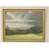 Image 1 : FRAMED 20TH CENT. PASTEL OF NEW ENGLAND MOUNTAIN 