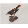 Image 1 : 7 CARVED & PAINTED WOODEN ORIOLE, UNSIGNED - MINO