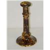 Image 1 : 8 BENNINGTON CANDLESTICK W/ FLINT ENAMEL GLAZE RE