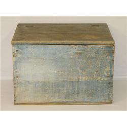 LARGE 19TH CENT. PINE UTILITY OR FIREWOOD STORAGE