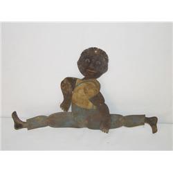 17 1/2" 19TH CENT. FRENCH CUT TIN PAINT