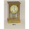 Image 1 : AMERICAN BRASS & CRYSTAL REGULATOR CLOC