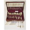 Image 1 : 84 PC. ONEIDA STERLING FLATWARE SET-HEI