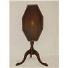 Image 1 : CUSTOM MAHOGANY OCTAGONAL TIP TOP CANDL
