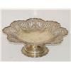 Image 1 : 12" ENGLISH SILVER RETICULATED COMPOTE-