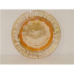 7 1/2" CARNIVAL ABC CHILDS FEEDING DISH