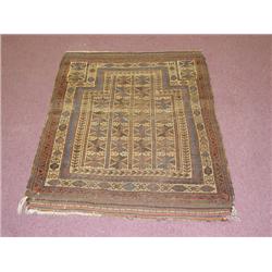 BELLOUCHISTAN PRAYER RUG (2 FT. 10" X 4