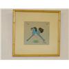 Image 1 : FRAMED SOUTHWEST WATERCOLOR OF PRANCING