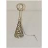 Image 1 : 6 1/2" SILVERPLATED POSY HOLDER DECORAT